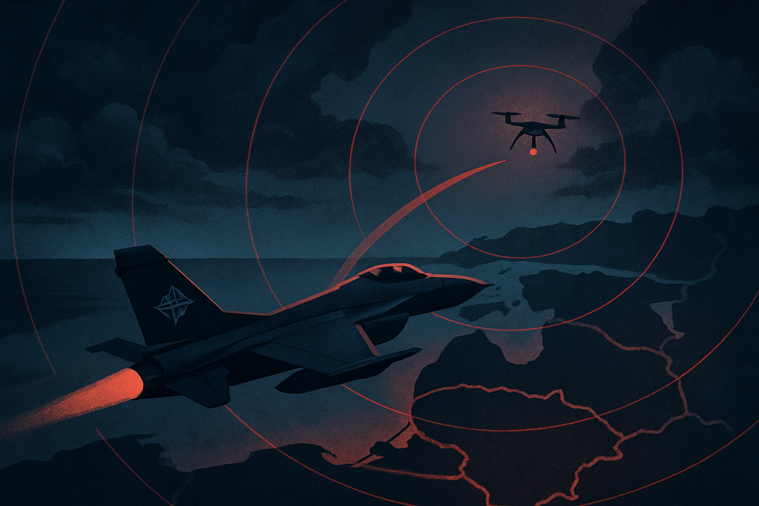 NATO Jets Shoot Down Drone Over Lithuania as Baltic Airspace Tensions Rise