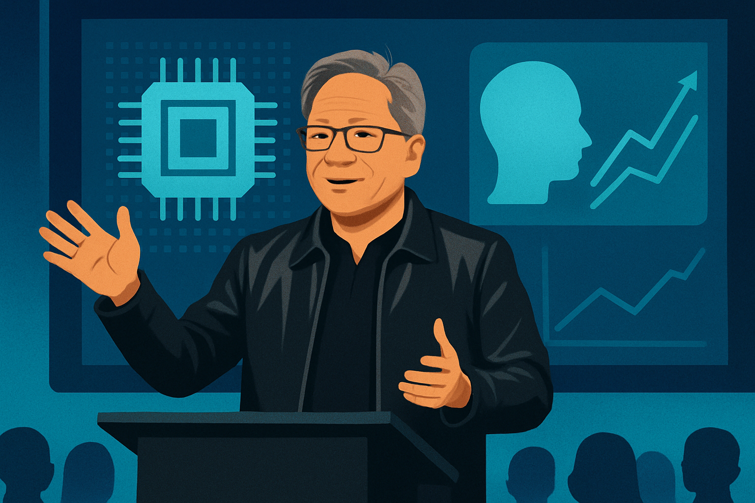 Nvidia’s Jensen Huang says AI safety should be handled by industry, not new laws