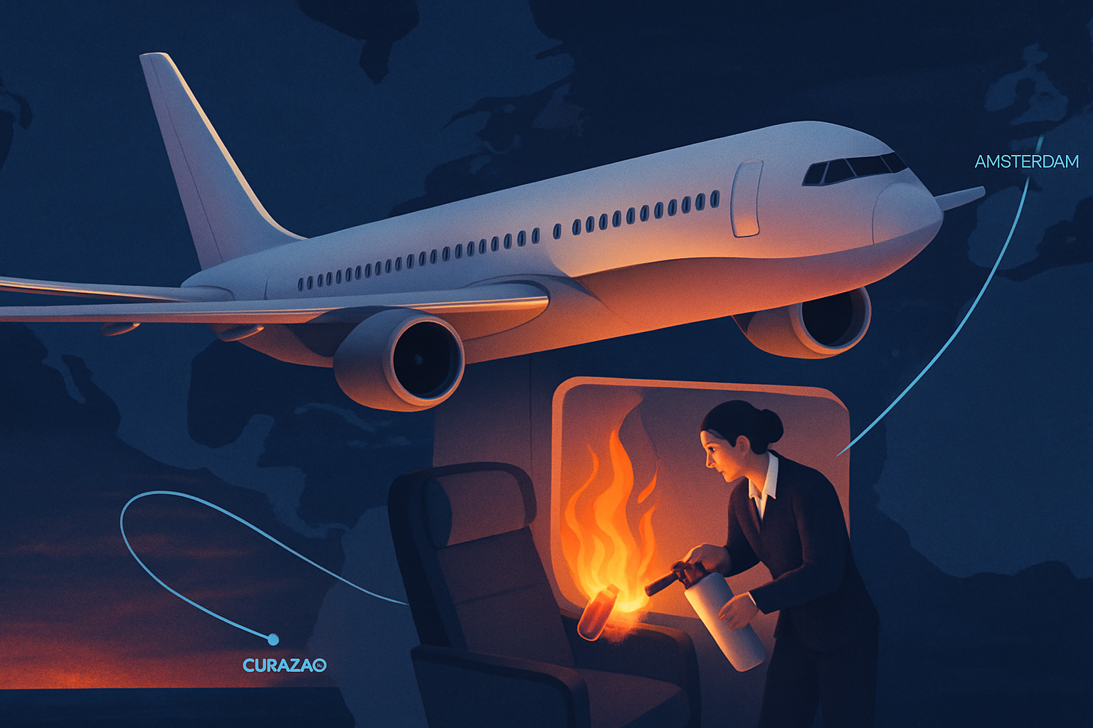 Former KLM CEO Linked to Power Bank Fire That Forced Plane Back to Amsterdam