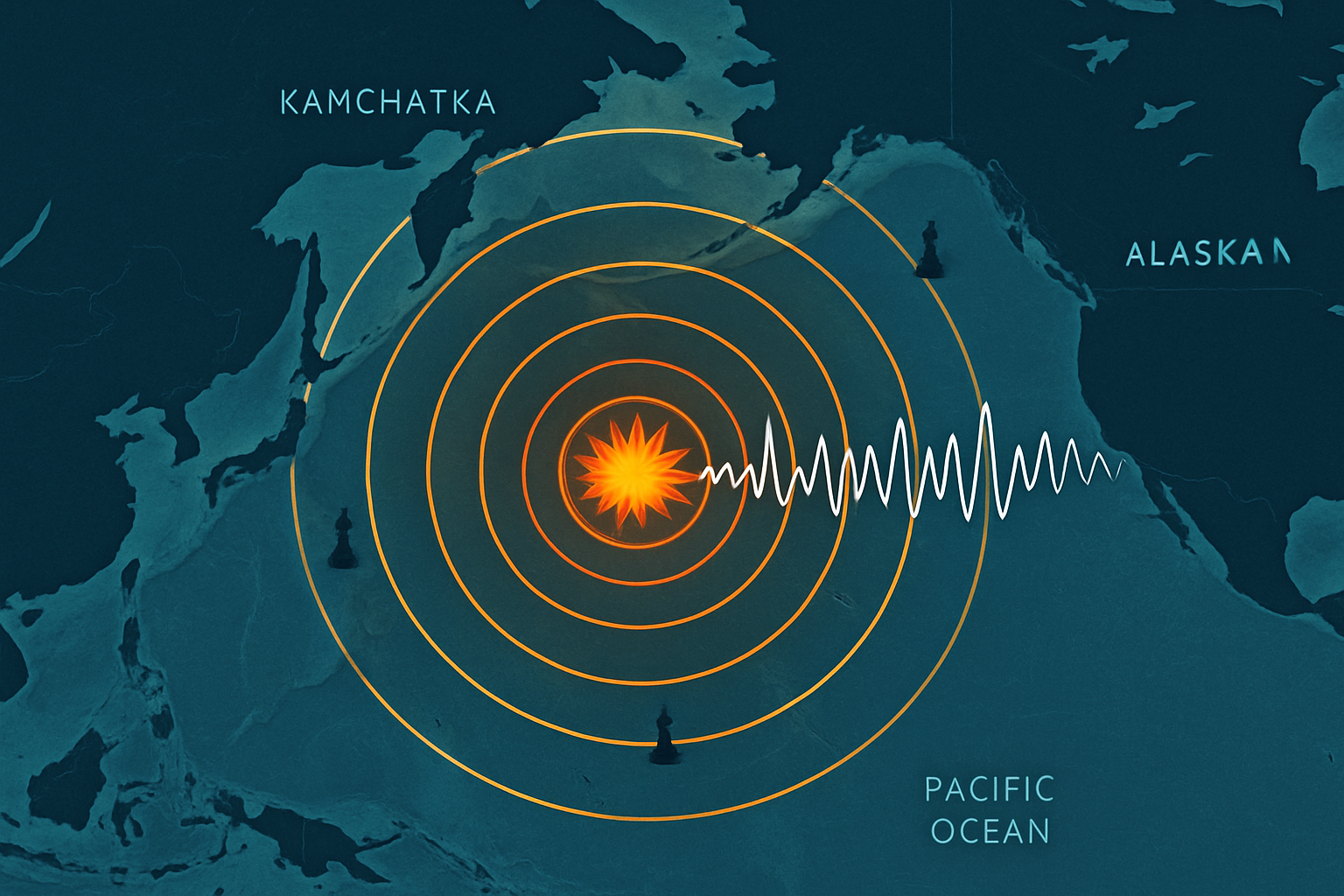 How an 8.7-Magnitude Kamchatka Earthquake Turned Into a Pacific-Wide Tsunami Alert