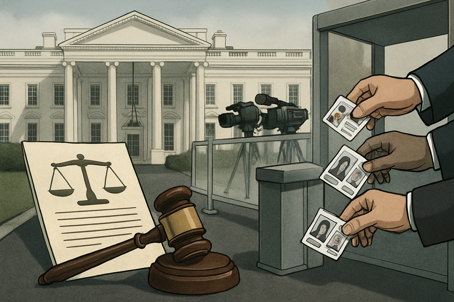 Federal Judge Blocks White House Media Ban; CNN and MS NOW Reporters Return Hours Later